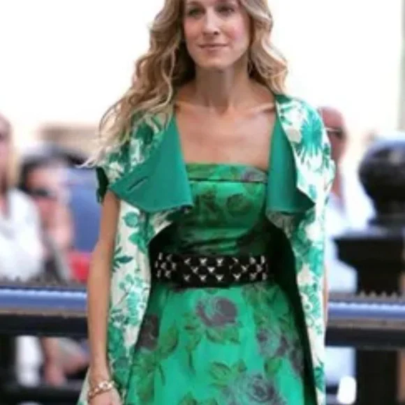 Studded elastic belt SATC-inspired Black/Silver S/M - Picture 8 of 9